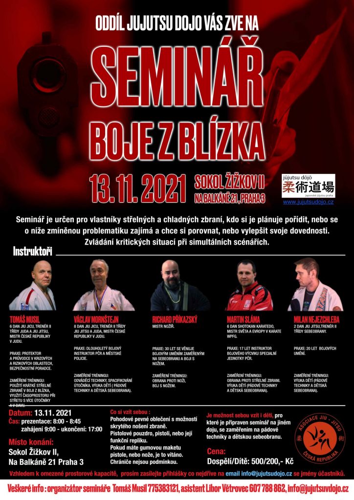 Seminář boje z blízka
