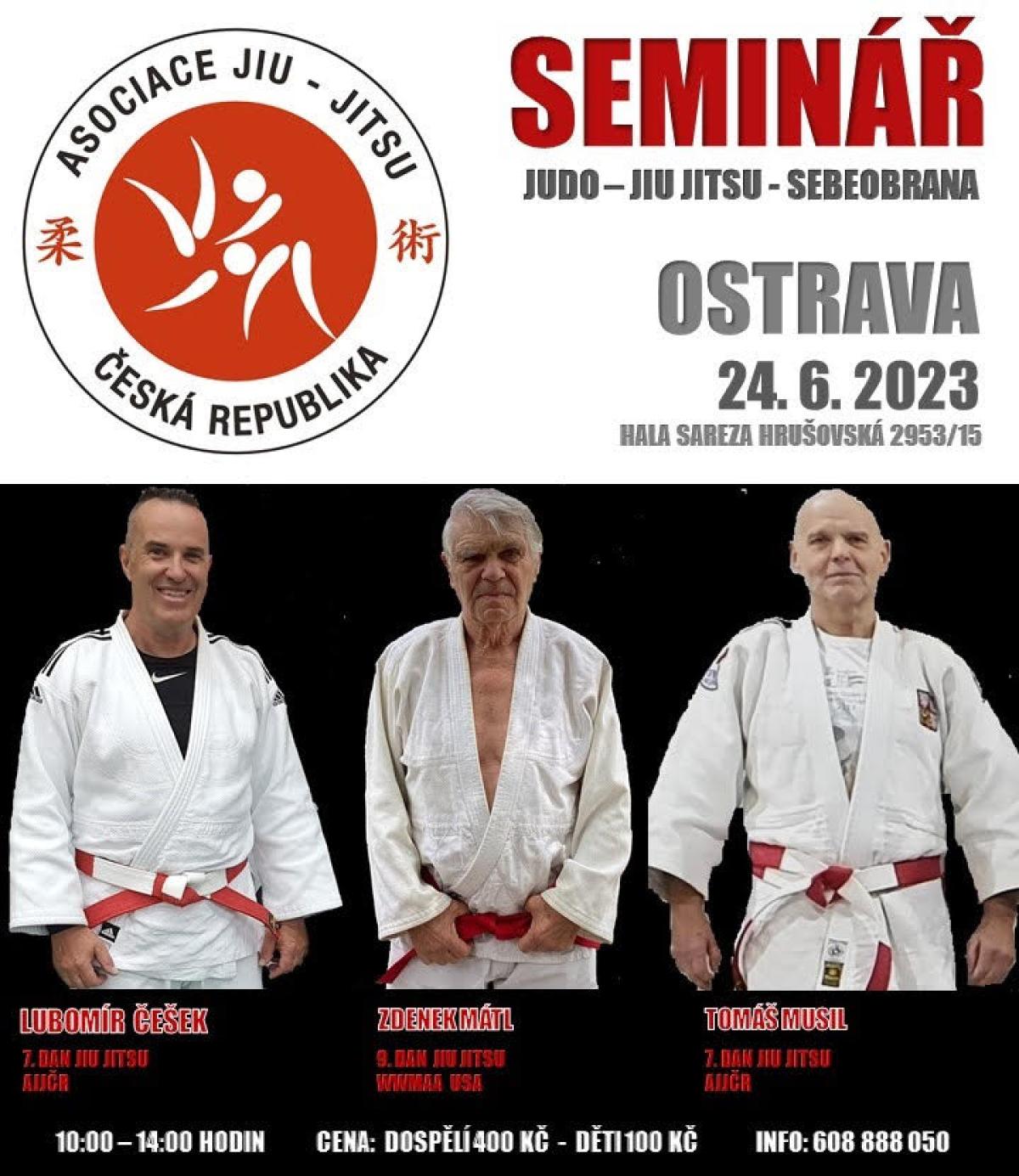 Seminář JUDO - JIU JITSU - SEBEOBRANA